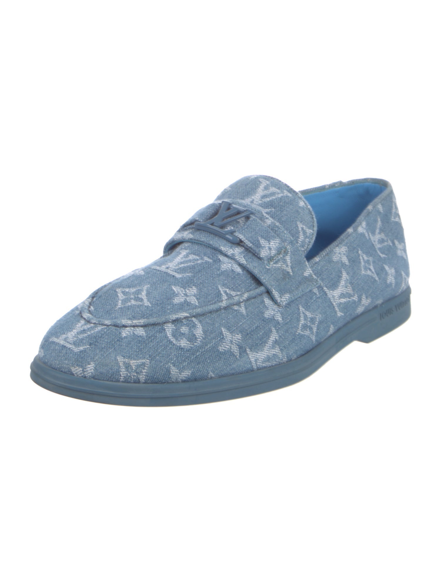 Louis Vuitton Denim Loafers