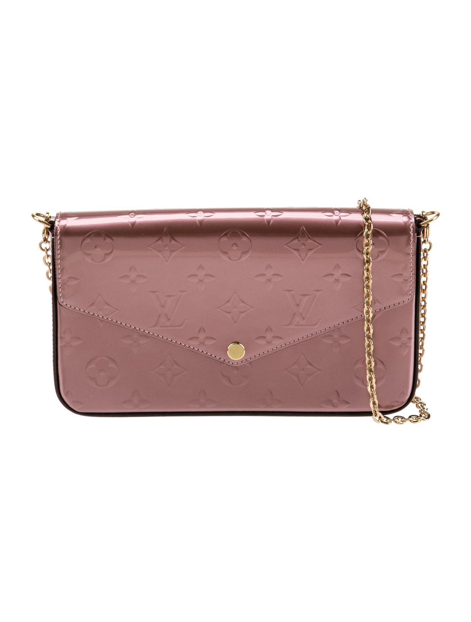 Louis Vuitton Monogram Vernis Pochette Félicie w/ Tags