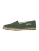 Louis Vuitton Suede Embroidered Accent Espadrilles