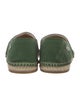 Louis Vuitton Suede Embroidered Accent Espadrilles