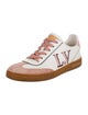 Louis Vuitton Leather Colorblock Pattern Sneakers