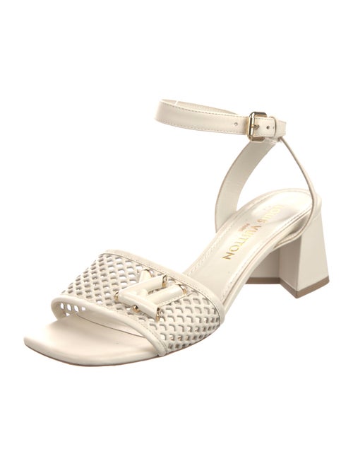 Louis Vuitton LV Monogram Leather Sandals
