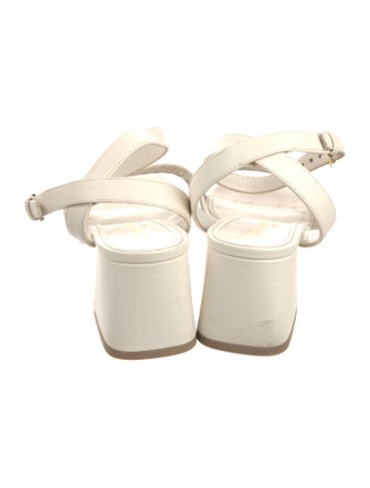 Louis Vuitton LV Monogram Leather Sandals