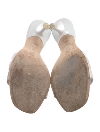 Louis Vuitton LV Monogram Leather Slides