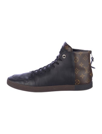 Louis Vuitton Monogram Pattern Leather Sneakers