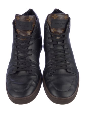 Louis Vuitton Monogram Pattern Leather Sneakers