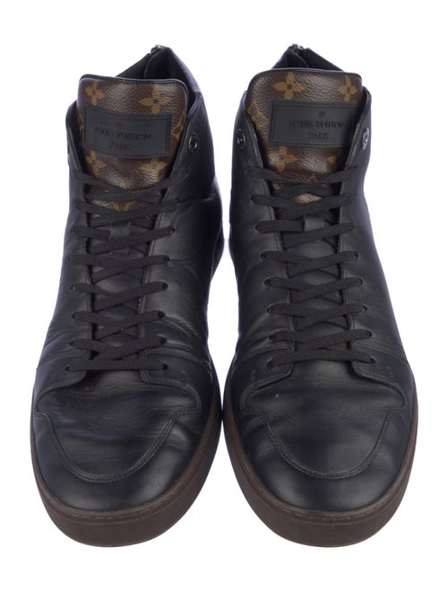 Louis Vuitton Monogram Pattern Leather Sneakers
