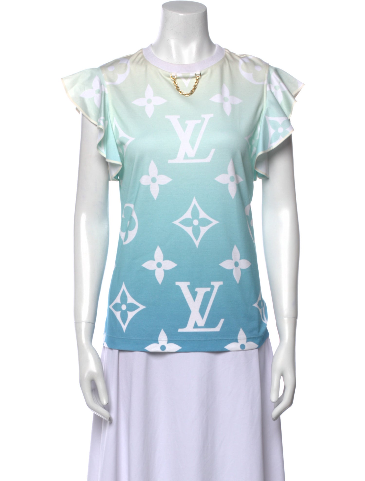 Louis Vuitton 2021 Printed Blouse