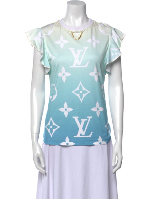 Louis Vuitton 2021 Printed Blouse