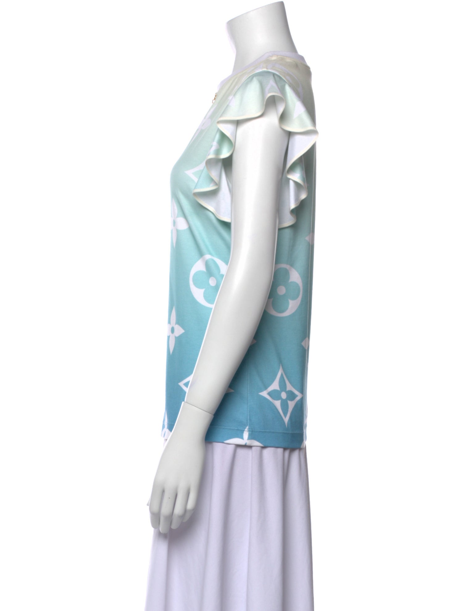 Louis Vuitton 2021 Printed Blouse