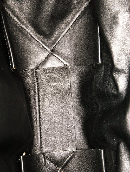 Celine Leather Cabas Hobo