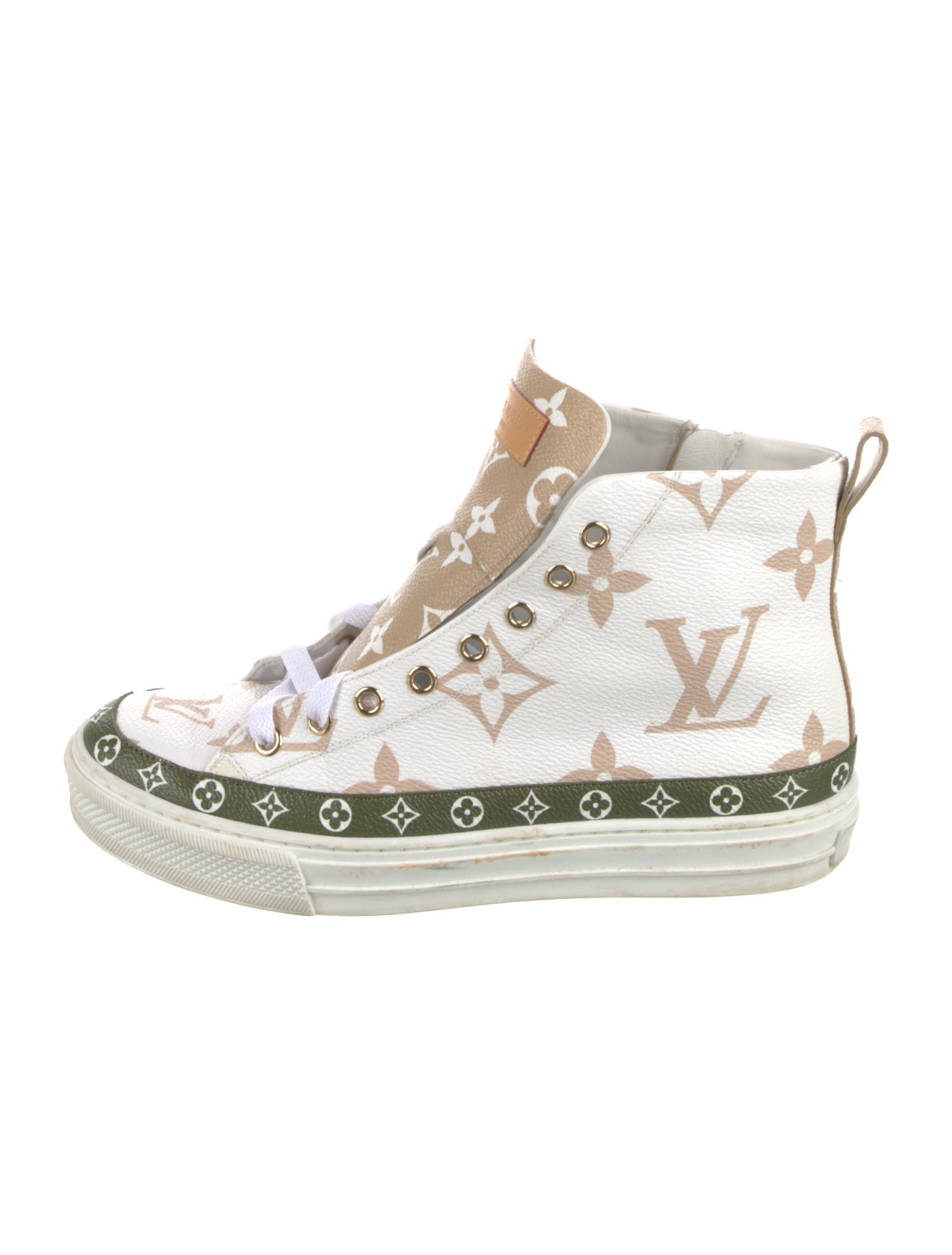 Louis Vuitton Monogram Pattern Sneakers