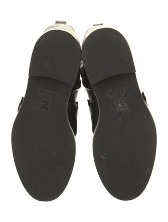 Louis Vuitton LV Monogram Leather Combat Boots