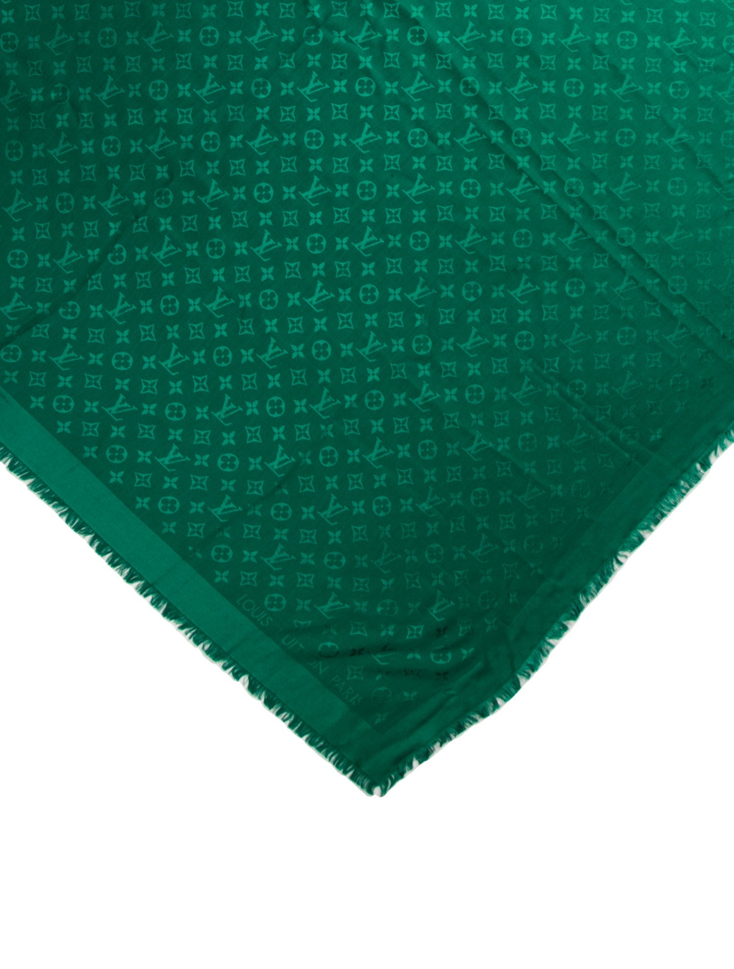 Louis Vuitton Monogram Shine Silk Shawl