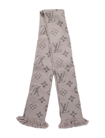 Louis Vuitton Logomania Wool Scarf