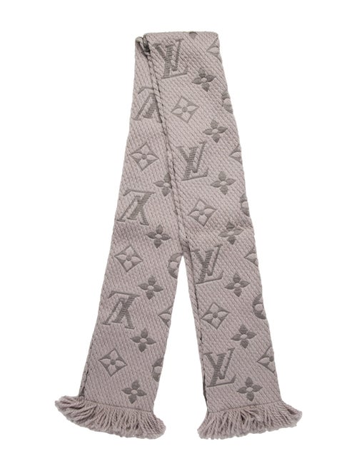 Louis Vuitton Logomania Wool Scarf
