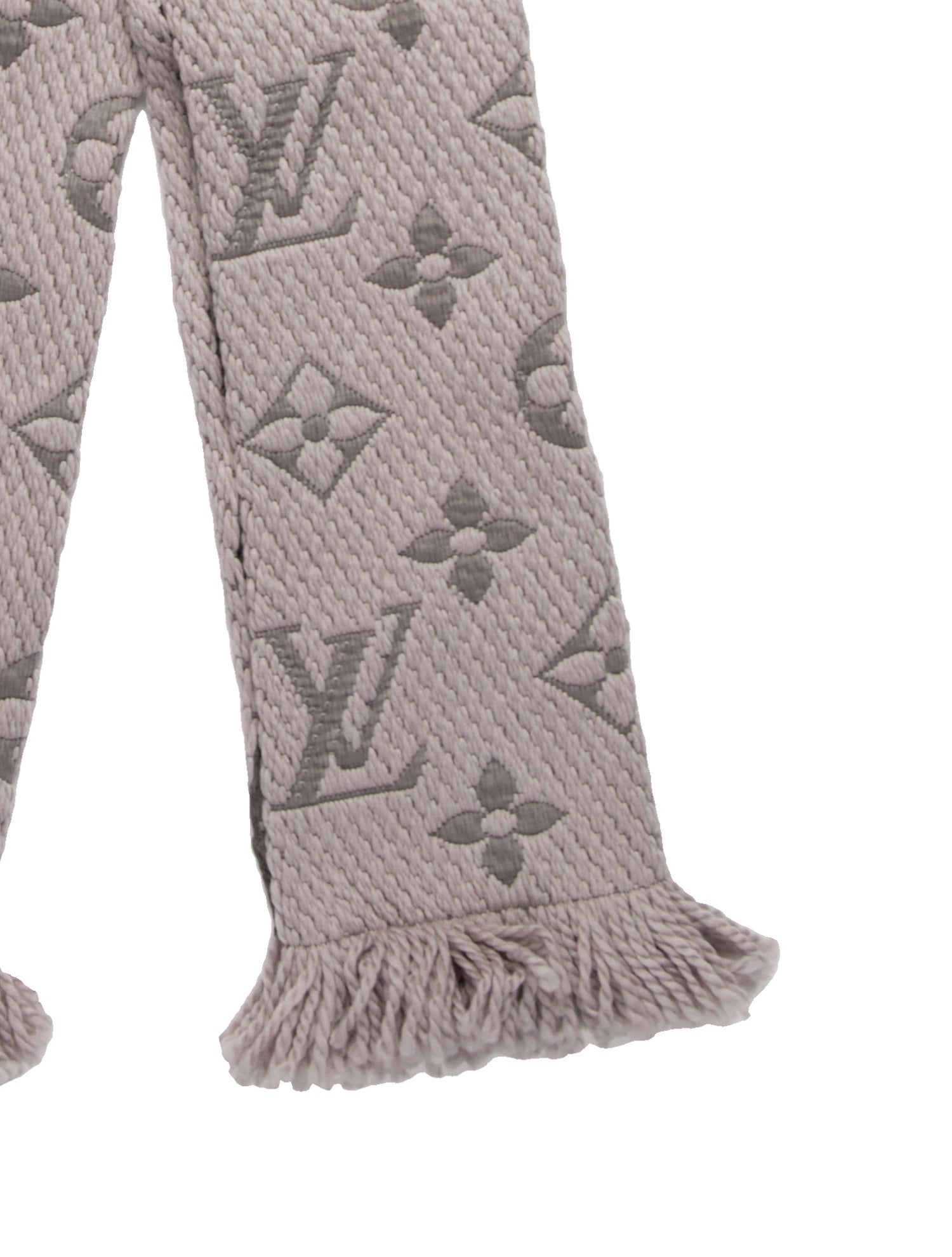 Louis Vuitton Logomania Wool Scarf