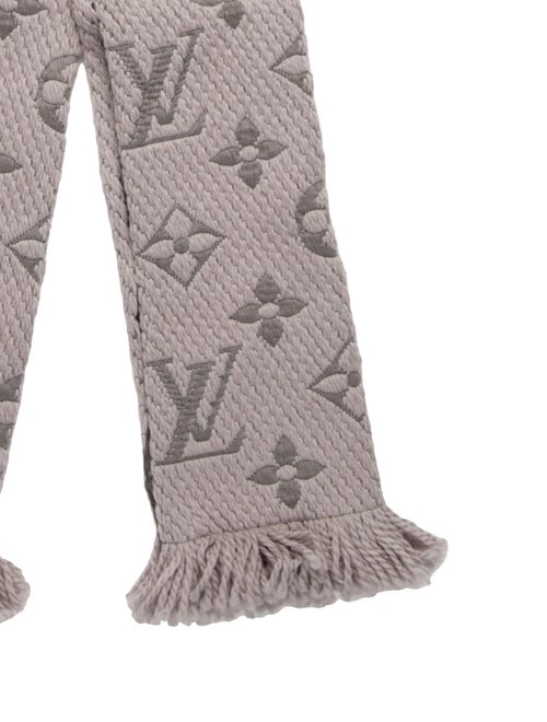 Louis Vuitton Logomania Wool Scarf