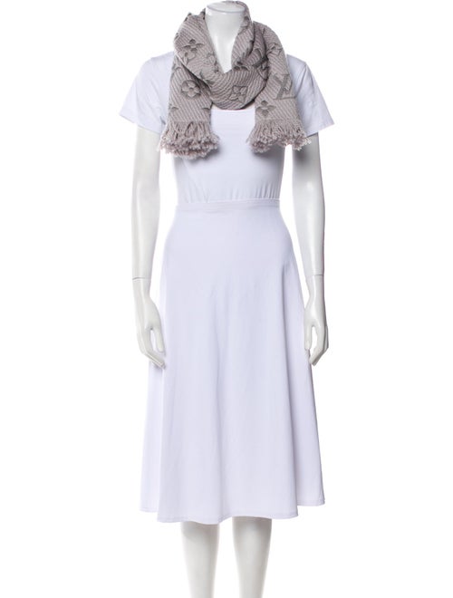 Louis Vuitton Logomania Wool Scarf