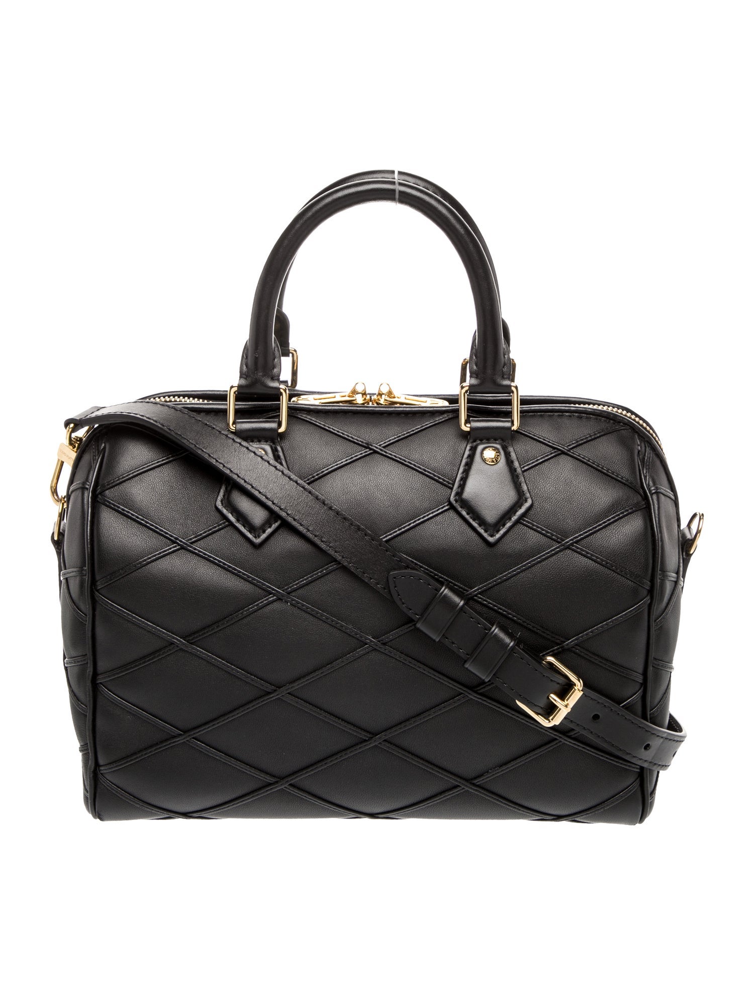 Louis Vuitton Malletage Speedy Bandouliere 25