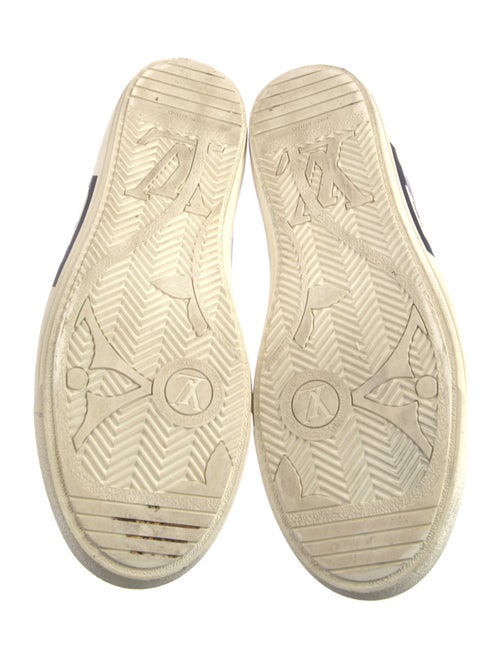 Louis Vuitton Leather Graphic Print Oxfords