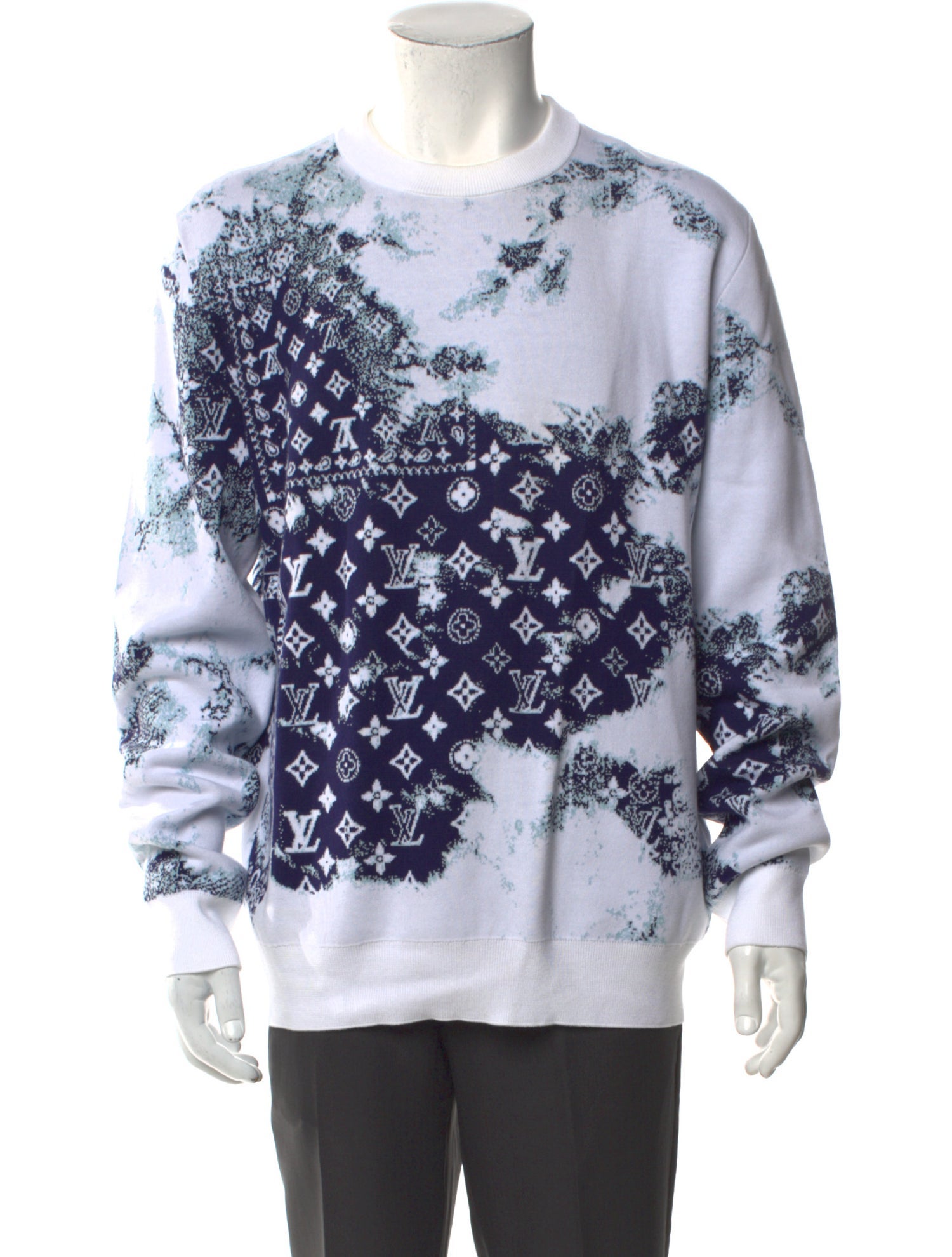 Louis Vuitton 2022 Monogram Pattern Pullover