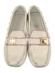 Louis Vuitton Leather Studded Accents Loafers