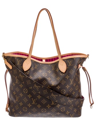 Louis Vuitton LV Monogram Neverfull Bandouliere Inside Out MM