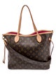 Louis Vuitton LV Monogram Neverfull Bandouliere Inside Out MM