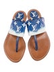 Louis Vuitton LV Monogram T-Strap Sandals