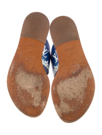 Louis Vuitton LV Monogram T-Strap Sandals