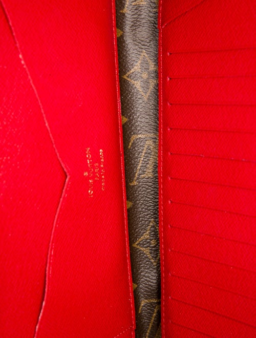 Louis Vuitton LV Monogram Coated Canvas Wallet