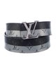 Louis Vuitton Monogram Eclipse Coated Canvas Belt