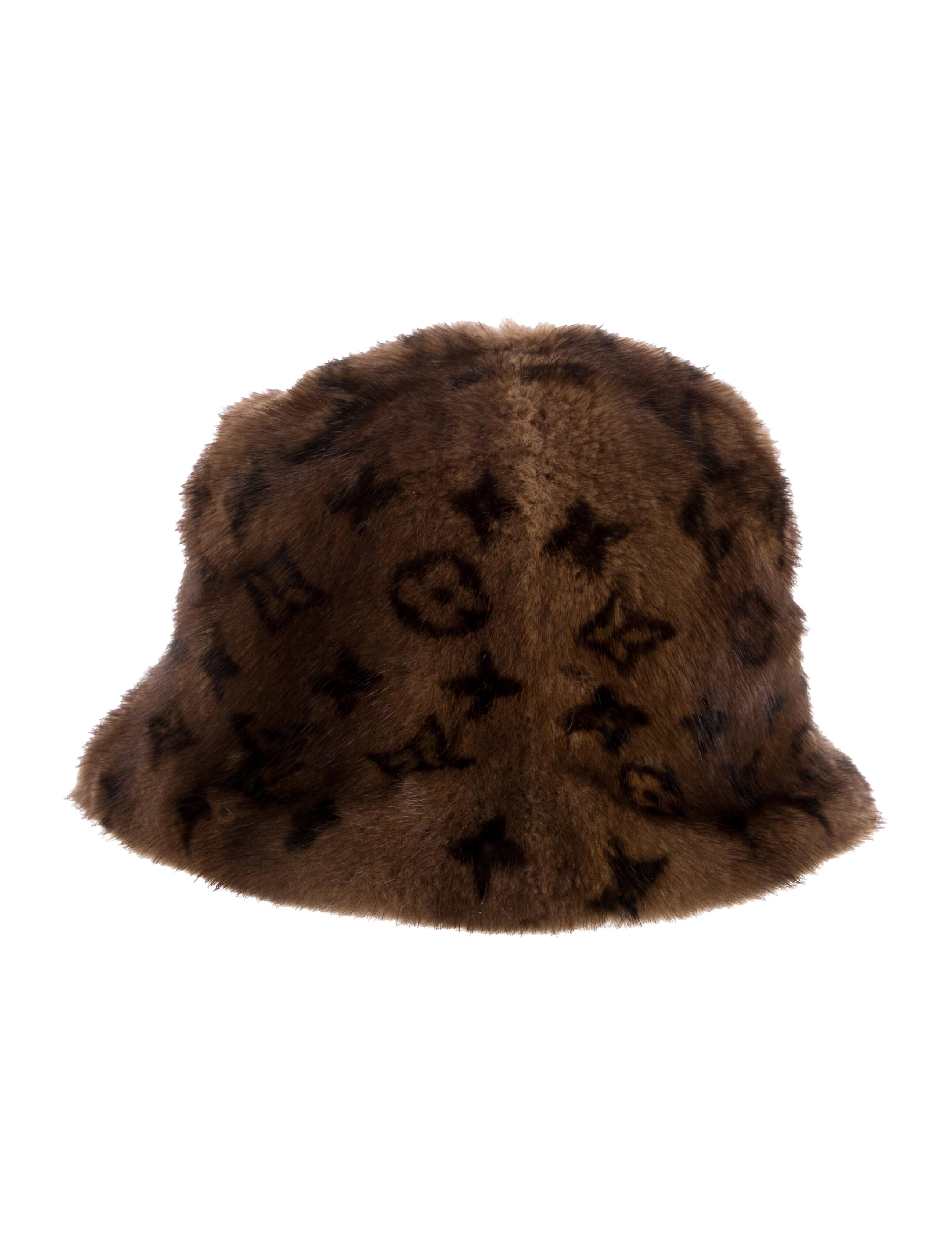 Louis Vuitton Mink Monogram Bell Hat
