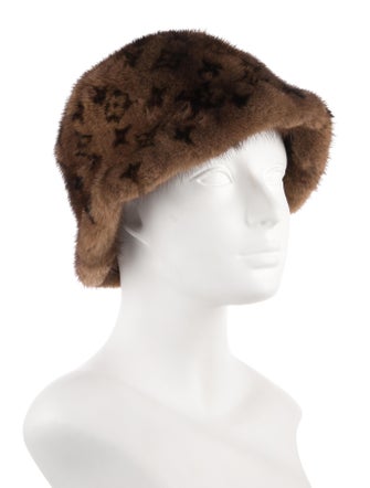 Louis Vuitton Mink Monogram Bell Hat