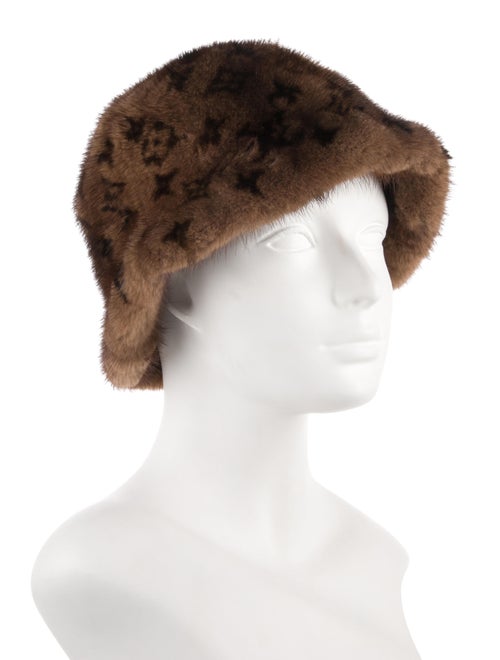 Louis Vuitton Mink Monogram Bell Hat