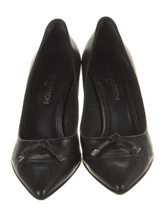 Louis Vuitton LV Monogram Leather Pumps