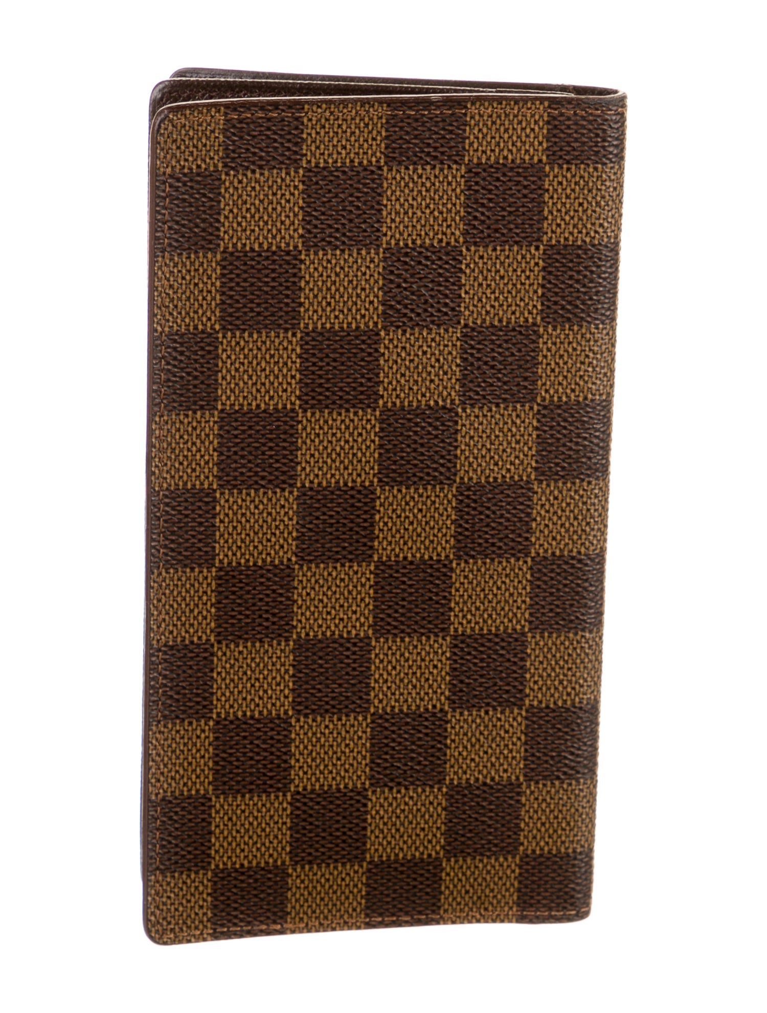 Louis Vuitton Damier Ebene Pattern Coated Canvas Continental Wallet