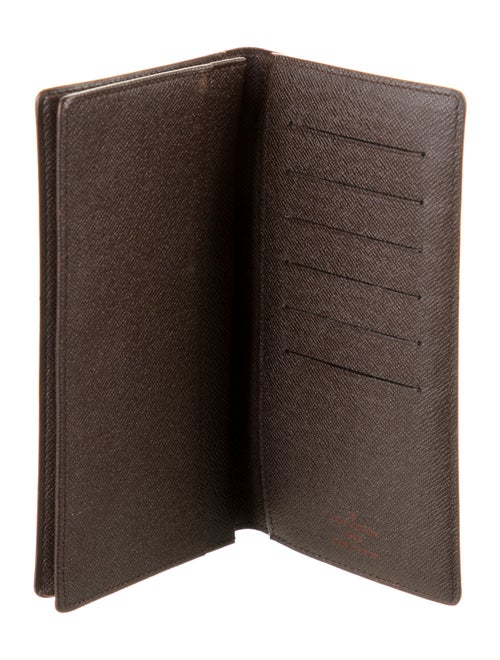 Louis Vuitton Damier Ebene Pattern Coated Canvas Continental Wallet