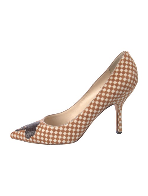 Louis Vuitton Ponyhair Printed Pumps