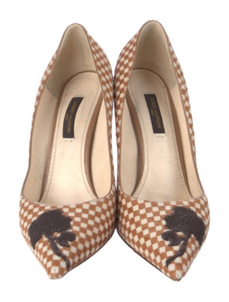 Louis Vuitton Ponyhair Printed Pumps