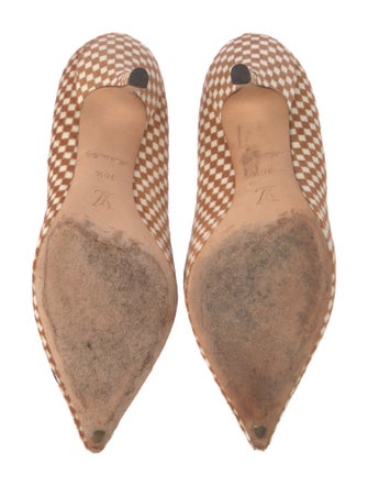 Louis Vuitton Ponyhair Printed Pumps