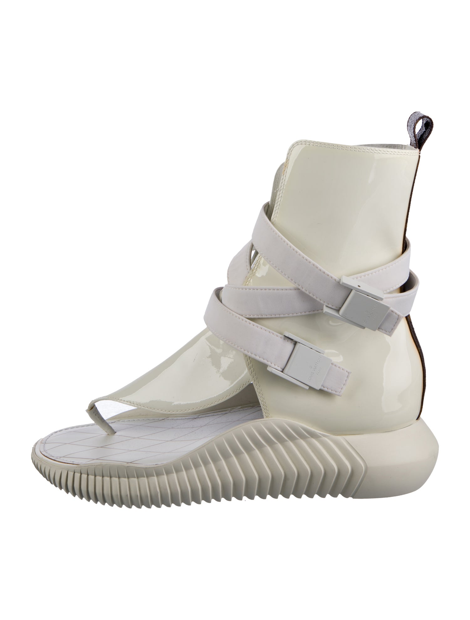 Louis Vuitton 2016 LV Monogram T-Strap Sandals