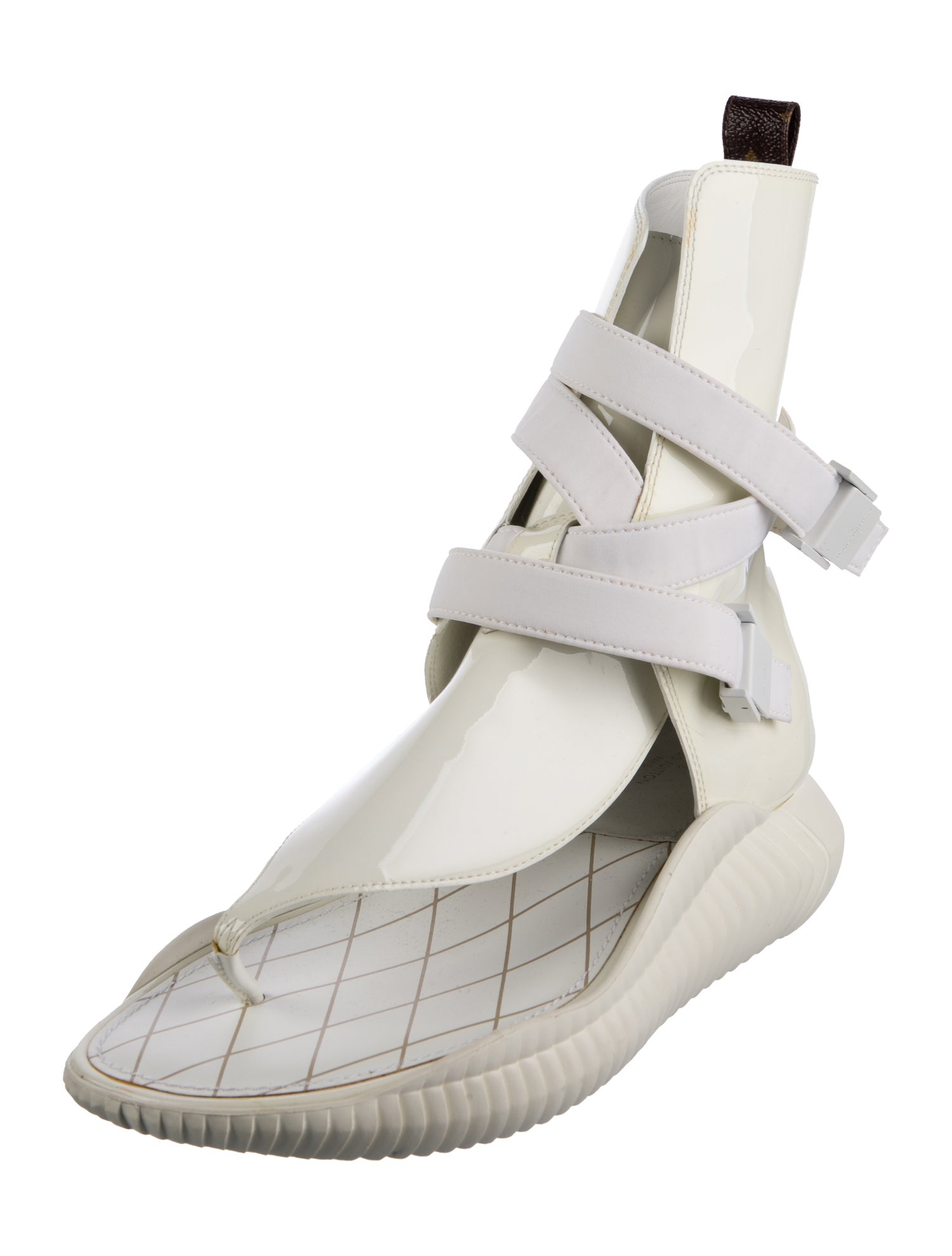 Louis Vuitton 2016 LV Monogram T-Strap Sandals