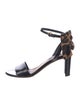 Louis Vuitton Patent Leather Printed Sandals