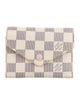 Louis Vuitton Damier Azur Pattern Coated Canvas Victorine Wallet