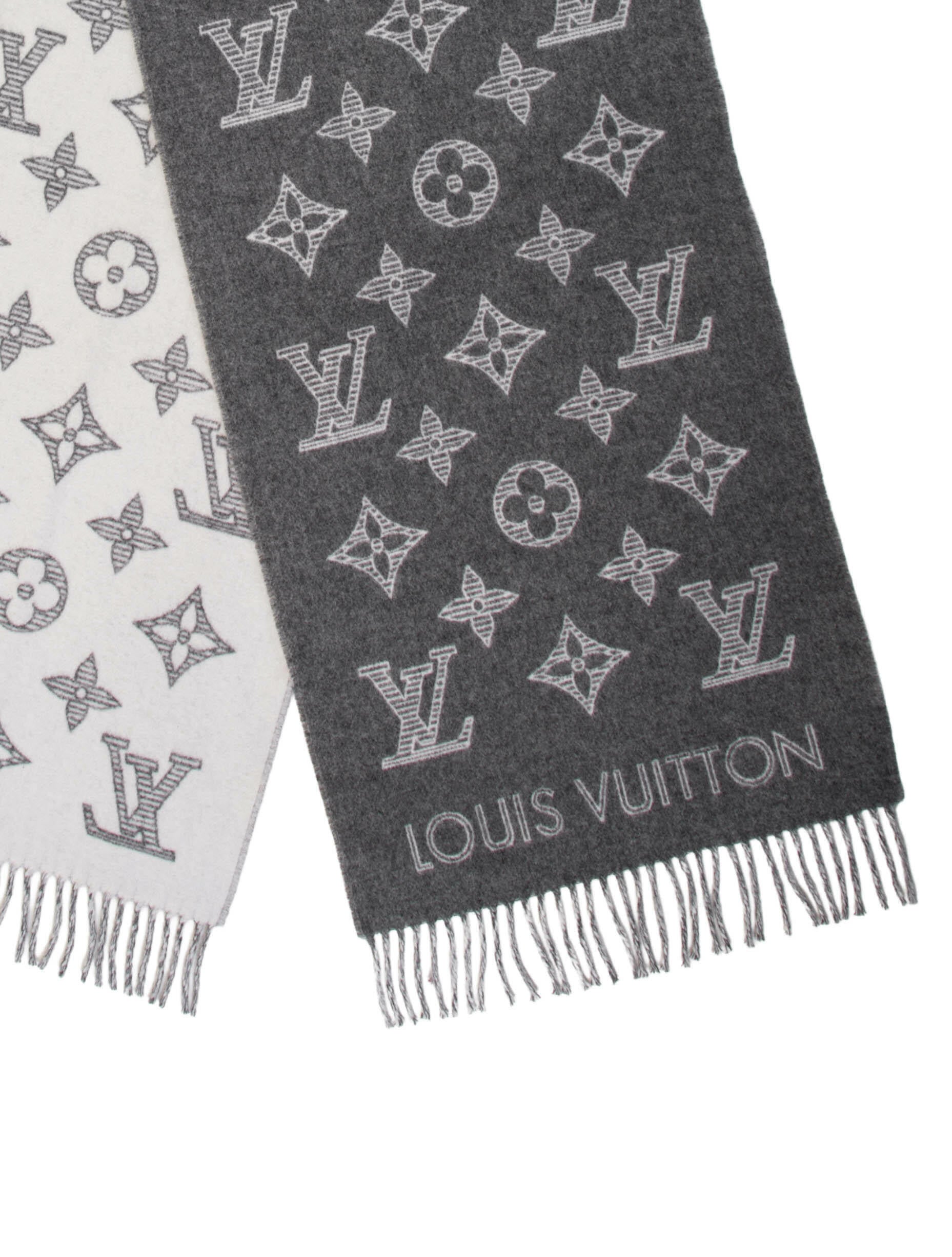 Louis Vuitton Shadow Wool Scarf