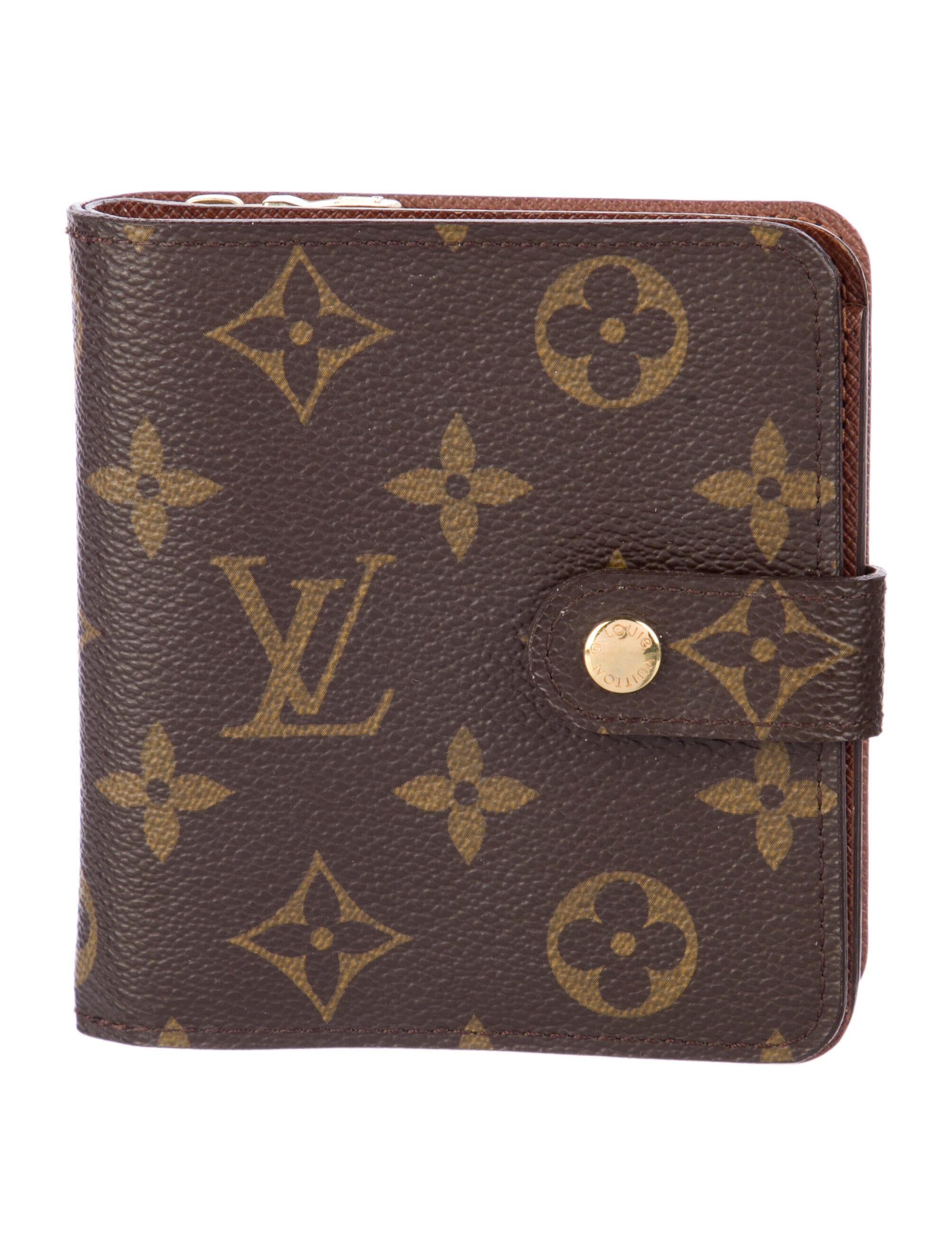 Louis Vuitton 2008 LV Monogram Compact Zippé Wallet