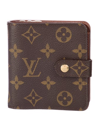 Louis Vuitton 2008 LV Monogram Compact Zippé Wallet