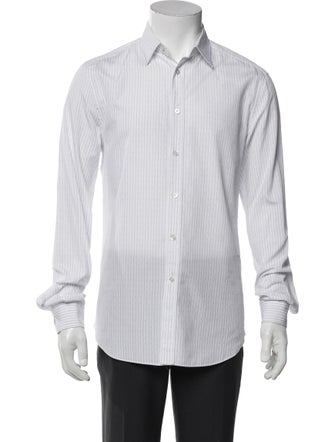 Louis Vuitton LV Monogram Long Sleeve Dress Shirt